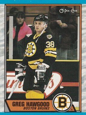 Greg Hawgood - 1989 O Pee Chee Hockey Card